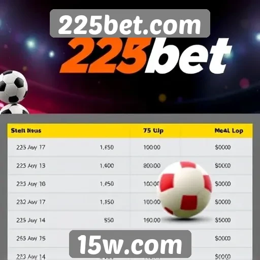 Comparação de bônus oferecidos por 225bet.com
